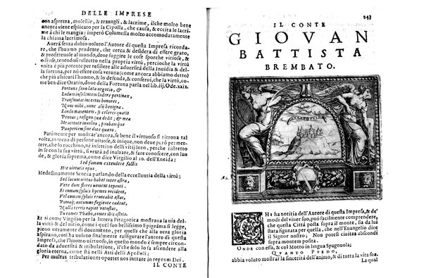 Le imprese illustri con espositioni, et discorsi del s.or Ieronimo Ruscelli. Al serenissimo et sempre felicissimo re catolico, Filippo d'Austria. ... Con la giunta di altre imprese tutto riordinato et corretto da Fran.co Patritio