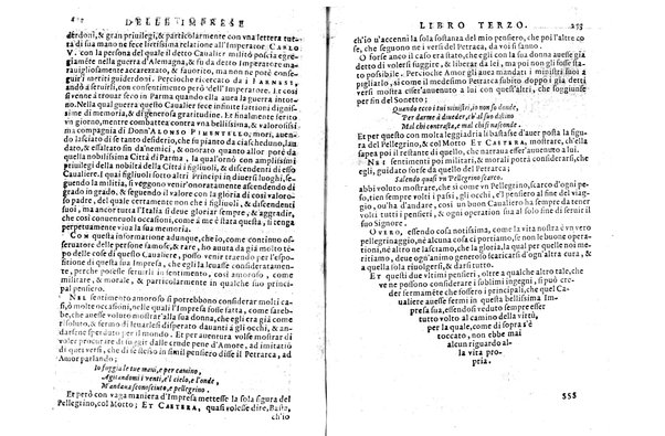 Le imprese illustri con espositioni, et discorsi del s.or Ieronimo Ruscelli. Al serenissimo et sempre felicissimo re catolico, Filippo d'Austria. ... Con la giunta di altre imprese tutto riordinato et corretto da Fran.co Patritio