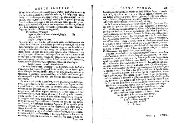 Le imprese illustri con espositioni, et discorsi del s.or Ieronimo Ruscelli. Al serenissimo et sempre felicissimo re catolico, Filippo d'Austria. ... Con la giunta di altre imprese tutto riordinato et corretto da Fran.co Patritio
