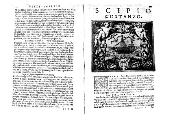 Le imprese illustri con espositioni, et discorsi del s.or Ieronimo Ruscelli. Al serenissimo et sempre felicissimo re catolico, Filippo d'Austria. ... Con la giunta di altre imprese tutto riordinato et corretto da Fran.co Patritio