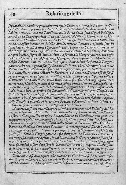 Relatione della corte di Roma, e de' riti da osseruarsi in essa, e de' suoi magistrati, e offitij: con la loro distinta giurisdittione. Dettata, e fatta dal signor caualier Girolamo Lunadoro dell'ordine di Santo Stefano, nobile senese. ... L'anno 1611. di Gennaro. Con ottanta lettere dell'eminentisss \|! sig. cardinale Lanfranco. ...