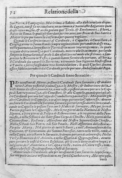 Relatione della corte di Roma, e de' riti da osseruarsi in essa, e de' suoi magistrati, e offitij: con la loro distinta giurisdittione. Dettata, e fatta dal signor caualier Girolamo Lunadoro dell'ordine di Santo Stefano, nobile senese. ... L'anno 1611. di Gennaro. Con ottanta lettere dell'eminentisss \|! sig. cardinale Lanfranco. ...