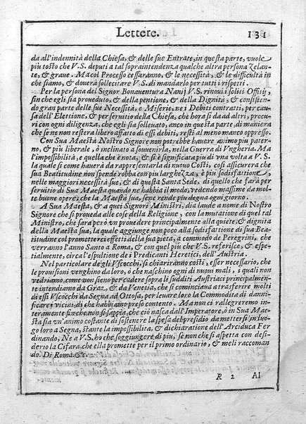 Relatione della corte di Roma, e de' riti da osseruarsi in essa, e de' suoi magistrati, e offitij: con la loro distinta giurisdittione. Dettata, e fatta dal signor caualier Girolamo Lunadoro dell'ordine di Santo Stefano, nobile senese. ... L'anno 1611. di Gennaro. Con ottanta lettere dell'eminentisss \|! sig. cardinale Lanfranco. ...