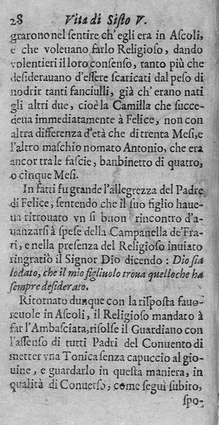 [Vita di Sisto 5. pontefice romano. Scritta dal signor Geltio Rogeri, all'instanza di Gregorio Leti, parte prima [-seconda]] 1
