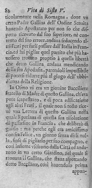 [Vita di Sisto 5. pontefice romano. Scritta dal signor Geltio Rogeri, all'instanza di Gregorio Leti, parte prima [-seconda]] 1