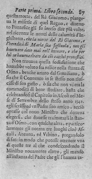 [Vita di Sisto 5. pontefice romano. Scritta dal signor Geltio Rogeri, all'instanza di Gregorio Leti, parte prima [-seconda]] 1