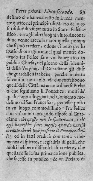 [Vita di Sisto 5. pontefice romano. Scritta dal signor Geltio Rogeri, all'instanza di Gregorio Leti, parte prima [-seconda]] 1