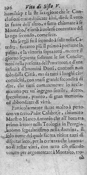 [Vita di Sisto 5. pontefice romano. Scritta dal signor Geltio Rogeri, all'instanza di Gregorio Leti, parte prima [-seconda]] 1