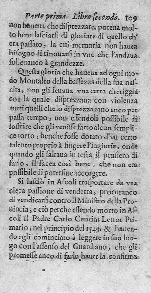 [Vita di Sisto 5. pontefice romano. Scritta dal signor Geltio Rogeri, all'instanza di Gregorio Leti, parte prima [-seconda]] 1