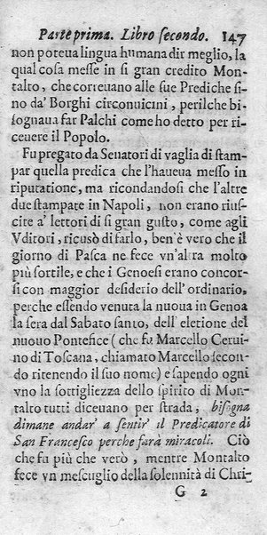 [Vita di Sisto 5. pontefice romano. Scritta dal signor Geltio Rogeri, all'instanza di Gregorio Leti, parte prima [-seconda]] 1