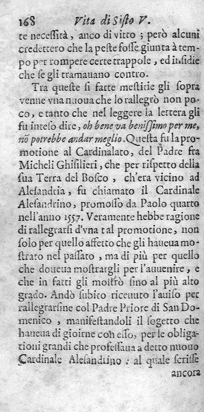 [Vita di Sisto 5. pontefice romano. Scritta dal signor Geltio Rogeri, all'instanza di Gregorio Leti, parte prima [-seconda]] 1