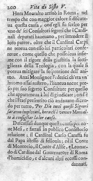 [Vita di Sisto 5. pontefice romano. Scritta dal signor Geltio Rogeri, all'instanza di Gregorio Leti, parte prima [-seconda]] 1
