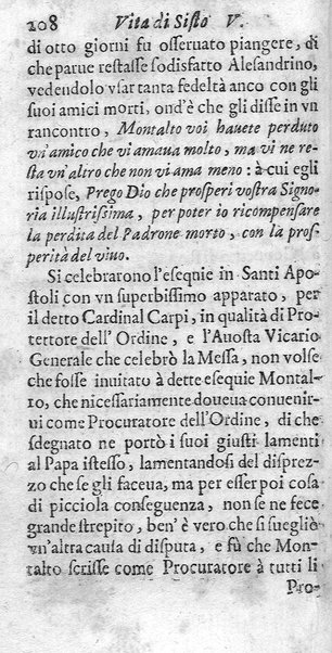 [Vita di Sisto 5. pontefice romano. Scritta dal signor Geltio Rogeri, all'instanza di Gregorio Leti, parte prima [-seconda]] 1
