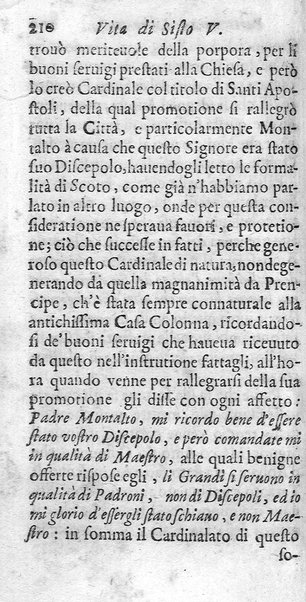 [Vita di Sisto 5. pontefice romano. Scritta dal signor Geltio Rogeri, all'instanza di Gregorio Leti, parte prima [-seconda]] 1