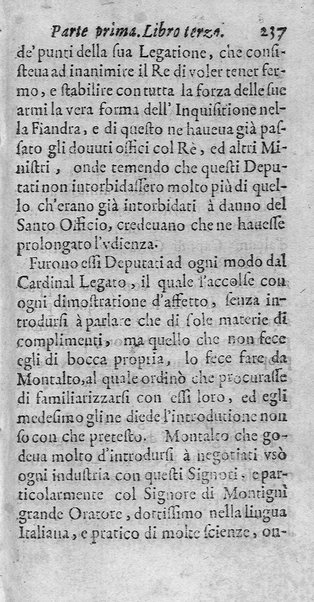 [Vita di Sisto 5. pontefice romano. Scritta dal signor Geltio Rogeri, all'instanza di Gregorio Leti, parte prima [-seconda]] 1
