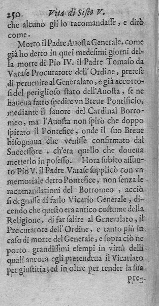 [Vita di Sisto 5. pontefice romano. Scritta dal signor Geltio Rogeri, all'instanza di Gregorio Leti, parte prima [-seconda]] 1