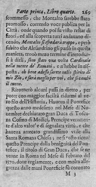 [Vita di Sisto 5. pontefice romano. Scritta dal signor Geltio Rogeri, all'instanza di Gregorio Leti, parte prima [-seconda]] 1
