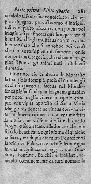 [Vita di Sisto 5. pontefice romano. Scritta dal signor Geltio Rogeri, all'instanza di Gregorio Leti, parte prima [-seconda]] 1