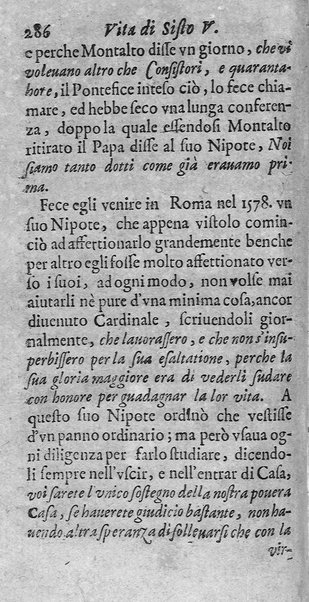[Vita di Sisto 5. pontefice romano. Scritta dal signor Geltio Rogeri, all'instanza di Gregorio Leti, parte prima [-seconda]] 1