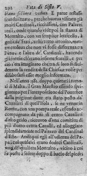 [Vita di Sisto 5. pontefice romano. Scritta dal signor Geltio Rogeri, all'instanza di Gregorio Leti, parte prima [-seconda]] 1