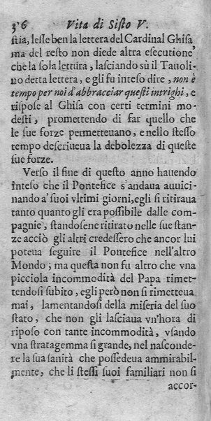 [Vita di Sisto 5. pontefice romano. Scritta dal signor Geltio Rogeri, all'instanza di Gregorio Leti, parte prima [-seconda]] 1