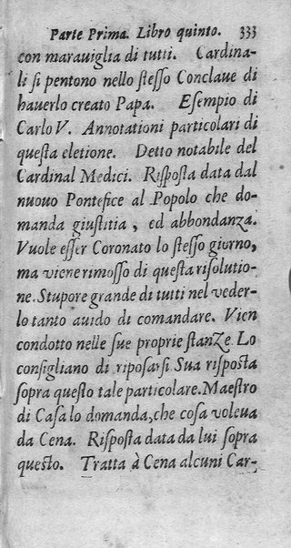 [Vita di Sisto 5. pontefice romano. Scritta dal signor Geltio Rogeri, all'instanza di Gregorio Leti, parte prima [-seconda]] 1