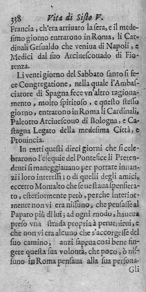 [Vita di Sisto 5. pontefice romano. Scritta dal signor Geltio Rogeri, all'instanza di Gregorio Leti, parte prima [-seconda]] 1