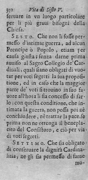 [Vita di Sisto 5. pontefice romano. Scritta dal signor Geltio Rogeri, all'instanza di Gregorio Leti, parte prima [-seconda]] 1
