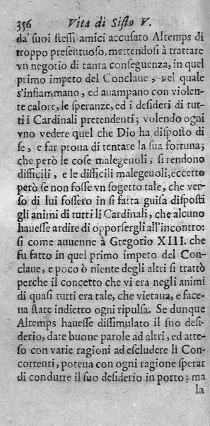 [Vita di Sisto 5. pontefice romano. Scritta dal signor Geltio Rogeri, all'instanza di Gregorio Leti, parte prima [-seconda]] 1