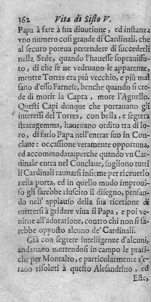 [Vita di Sisto 5. pontefice romano. Scritta dal signor Geltio Rogeri, all'instanza di Gregorio Leti, parte prima [-seconda]] 1