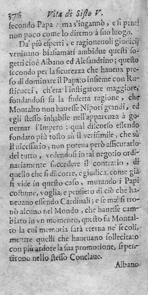 [Vita di Sisto 5. pontefice romano. Scritta dal signor Geltio Rogeri, all'instanza di Gregorio Leti, parte prima [-seconda]] 1