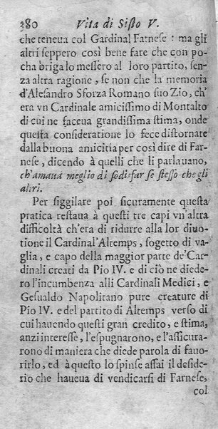 [Vita di Sisto 5. pontefice romano. Scritta dal signor Geltio Rogeri, all'instanza di Gregorio Leti, parte prima [-seconda]] 1