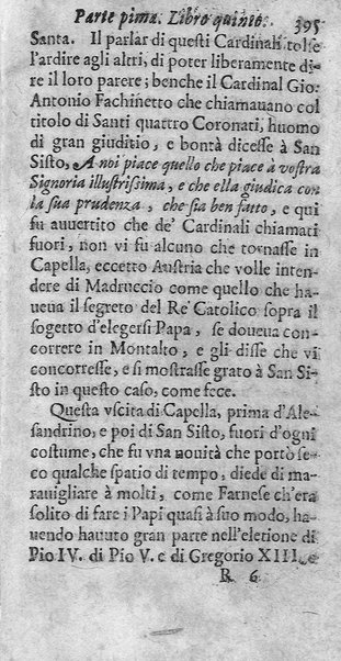 [Vita di Sisto 5. pontefice romano. Scritta dal signor Geltio Rogeri, all'instanza di Gregorio Leti, parte prima [-seconda]] 1