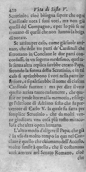 [Vita di Sisto 5. pontefice romano. Scritta dal signor Geltio Rogeri, all'instanza di Gregorio Leti, parte prima [-seconda]] 1