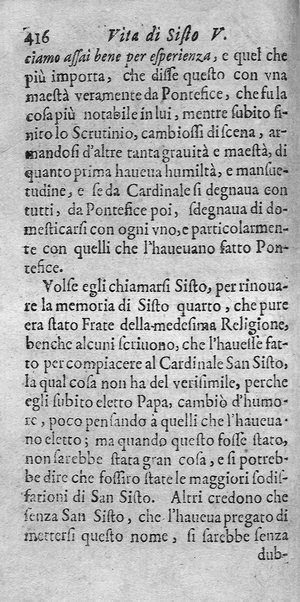 [Vita di Sisto 5. pontefice romano. Scritta dal signor Geltio Rogeri, all'instanza di Gregorio Leti, parte prima [-seconda]] 1