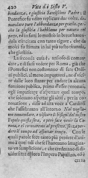 [Vita di Sisto 5. pontefice romano. Scritta dal signor Geltio Rogeri, all'instanza di Gregorio Leti, parte prima [-seconda]] 1