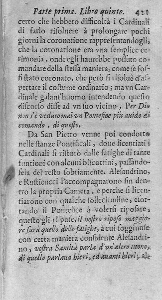 [Vita di Sisto 5. pontefice romano. Scritta dal signor Geltio Rogeri, all'instanza di Gregorio Leti, parte prima [-seconda]] 1