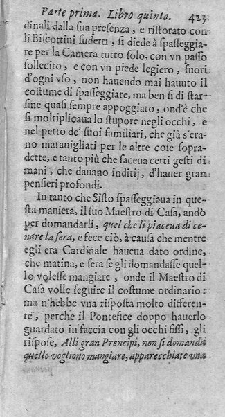[Vita di Sisto 5. pontefice romano. Scritta dal signor Geltio Rogeri, all'instanza di Gregorio Leti, parte prima [-seconda]] 1