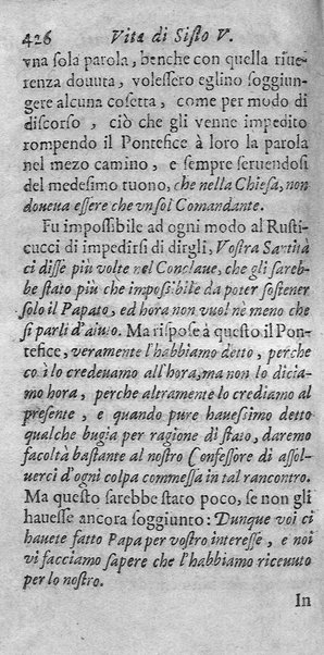 [Vita di Sisto 5. pontefice romano. Scritta dal signor Geltio Rogeri, all'instanza di Gregorio Leti, parte prima [-seconda]] 1