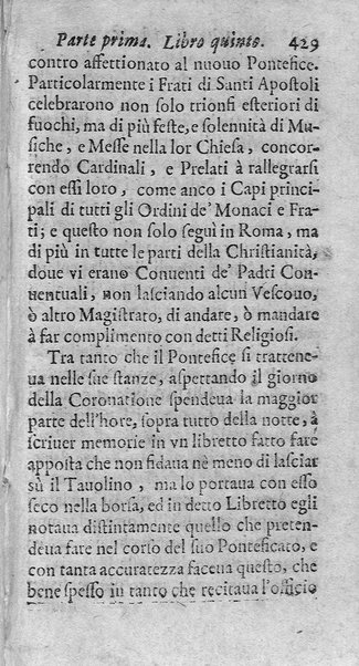 [Vita di Sisto 5. pontefice romano. Scritta dal signor Geltio Rogeri, all'instanza di Gregorio Leti, parte prima [-seconda]] 1