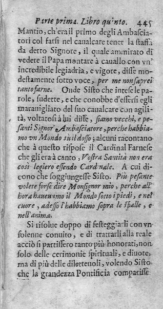[Vita di Sisto 5. pontefice romano. Scritta dal signor Geltio Rogeri, all'instanza di Gregorio Leti, parte prima [-seconda]] 1