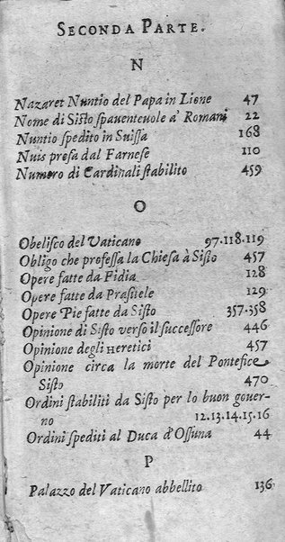 [Vita di Sisto 5. pontefice romano. Scritta dal signor Geltio Rogeri, all'instanza di Gregorio Leti, parte prima [-seconda]] 2