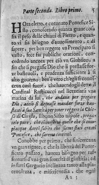 [Vita di Sisto 5. pontefice romano. Scritta dal signor Geltio Rogeri, all'instanza di Gregorio Leti, parte prima [-seconda]] 2