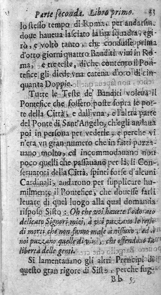 [Vita di Sisto 5. pontefice romano. Scritta dal signor Geltio Rogeri, all'instanza di Gregorio Leti, parte prima [-seconda]] 2