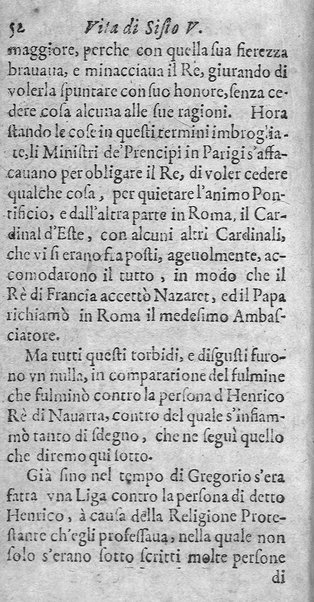 [Vita di Sisto 5. pontefice romano. Scritta dal signor Geltio Rogeri, all'instanza di Gregorio Leti, parte prima [-seconda]] 2
