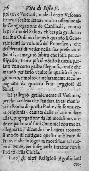 [Vita di Sisto 5. pontefice romano. Scritta dal signor Geltio Rogeri, all'instanza di Gregorio Leti, parte prima [-seconda]] 2