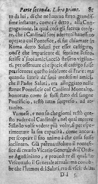 [Vita di Sisto 5. pontefice romano. Scritta dal signor Geltio Rogeri, all'instanza di Gregorio Leti, parte prima [-seconda]] 2