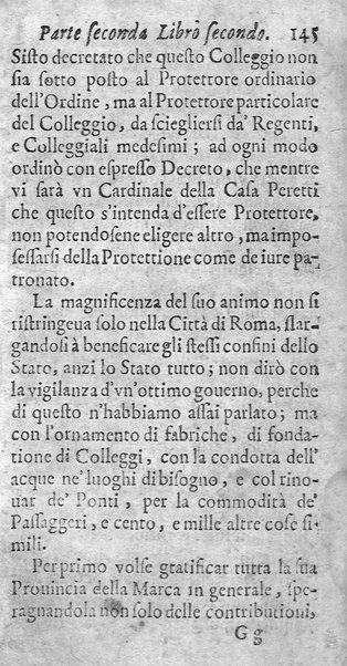 [Vita di Sisto 5. pontefice romano. Scritta dal signor Geltio Rogeri, all'instanza di Gregorio Leti, parte prima [-seconda]] 2