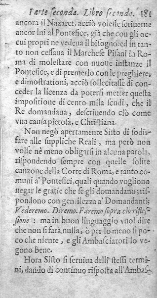 [Vita di Sisto 5. pontefice romano. Scritta dal signor Geltio Rogeri, all'instanza di Gregorio Leti, parte prima [-seconda]] 2