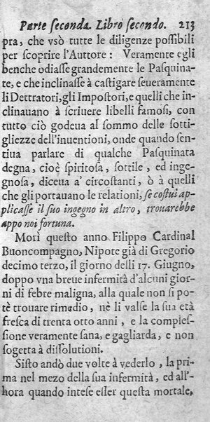 [Vita di Sisto 5. pontefice romano. Scritta dal signor Geltio Rogeri, all'instanza di Gregorio Leti, parte prima [-seconda]] 2